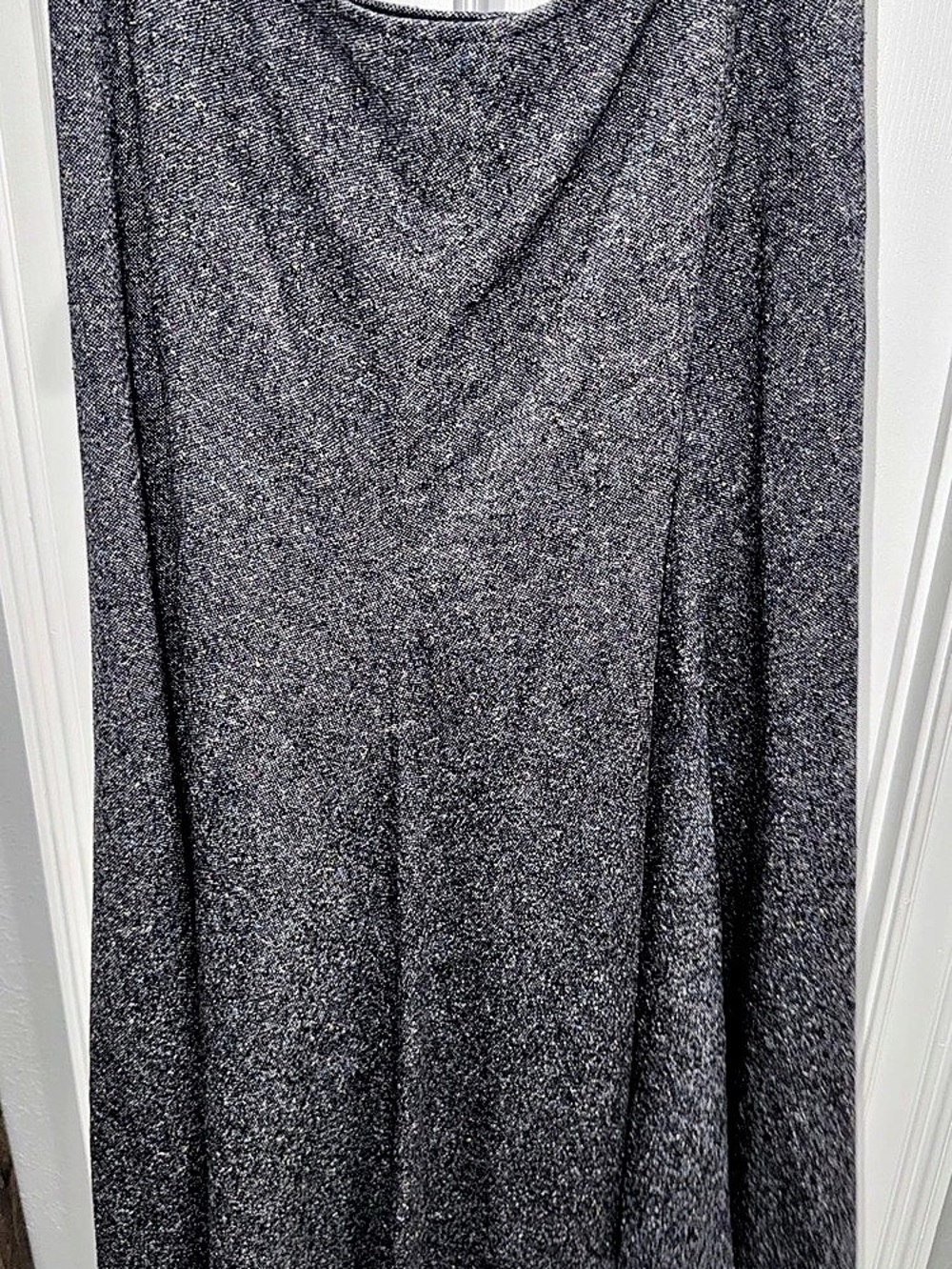 Jones New York Collection Maxi Skirt Gray & Black Size 10